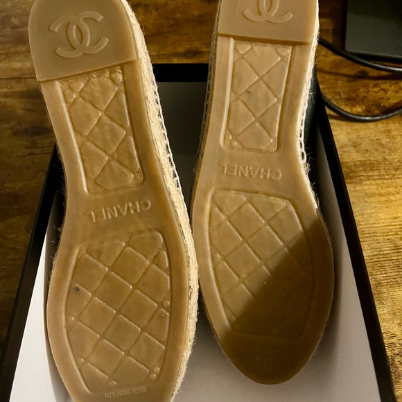 Authentic Chanel Espadrilles - Picture 9 of 13